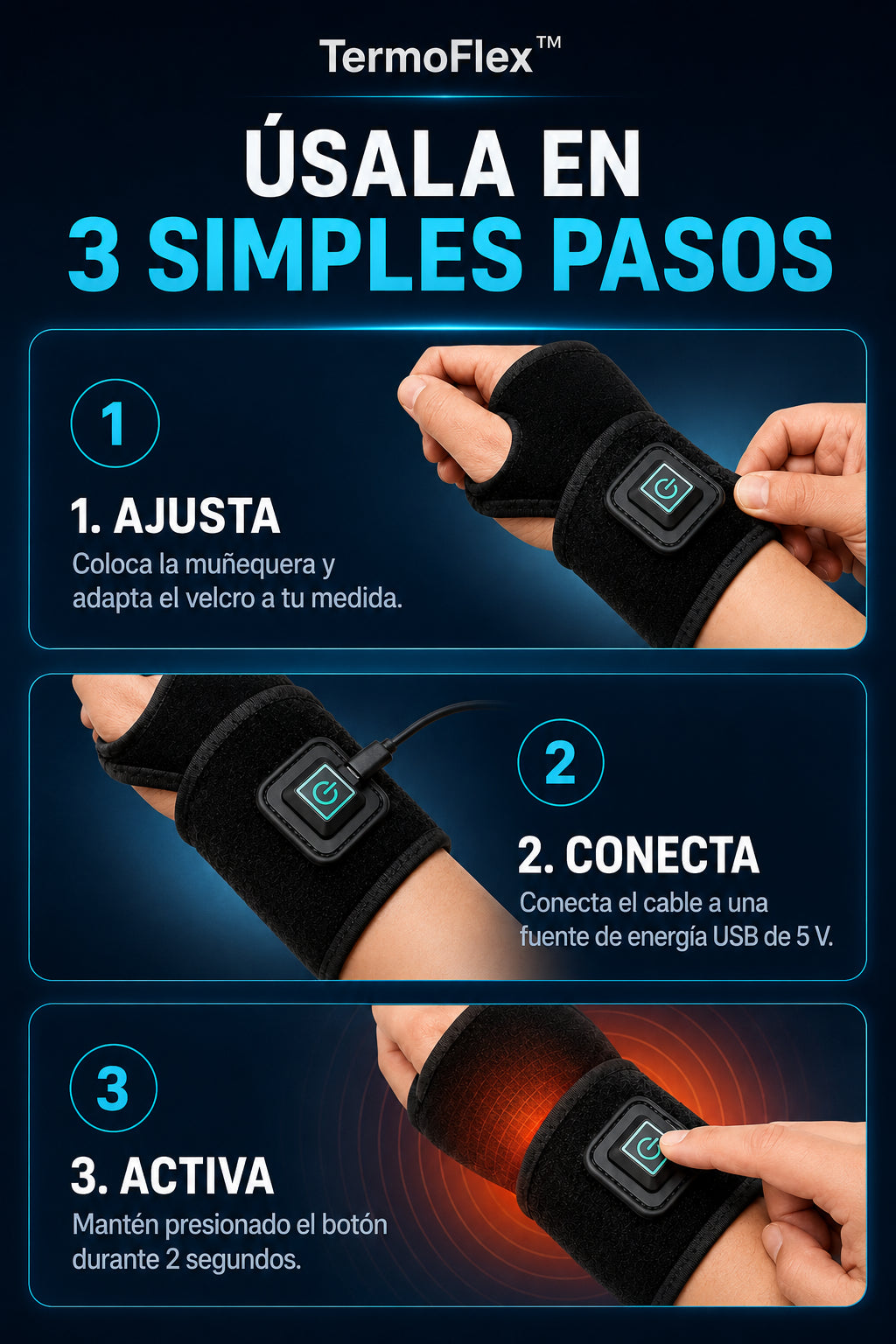 TermoFlex™ | Calor y Confort para tu Muñeca